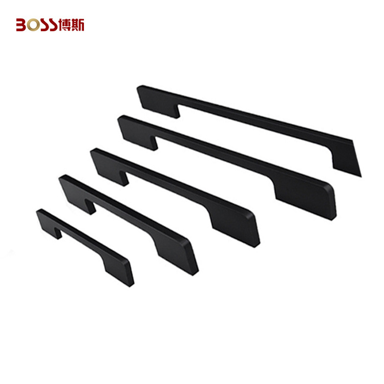 Boss Furniture Aluminum Handle Drawer Matte Pull Kitchen Cabinet And Cupboard Handle