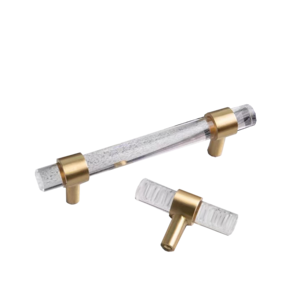 Morden Style Kitchen Cabinet Handle Acrylic Drawer Knobs And Pull Handles Wardrobe Brass Acrylic Handles