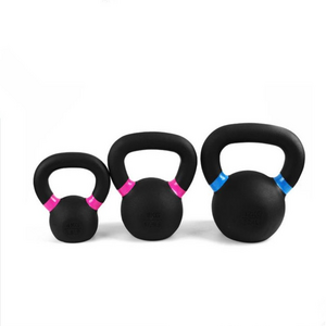 Customized 8kg 12kg Fitness Equipment Cast Iron Kettlebells For Sports Competitions