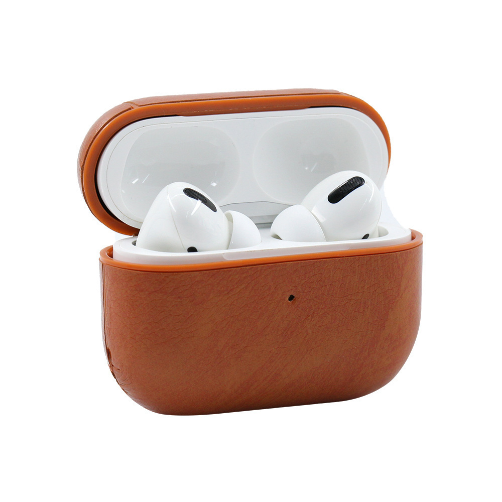 For Airpods Cases Retro Leather Business Custom Wholesale Airpod Pro 2022 New  Case