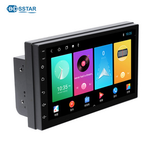 android 7 inch universal car radio dvd player with gps navigation car video