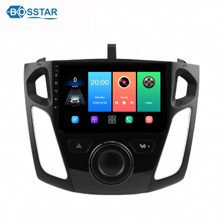 Bosstar Navigation Android Car Radio For Ford Focus 3 2012 - 2019 Carplay Car Multimedia System 2din Autoradio