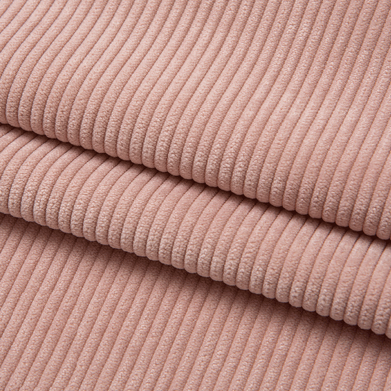 High Quality 100% pure cotton ready to ship stock  Ribbed  8W corduroy fabric for Dress Pants