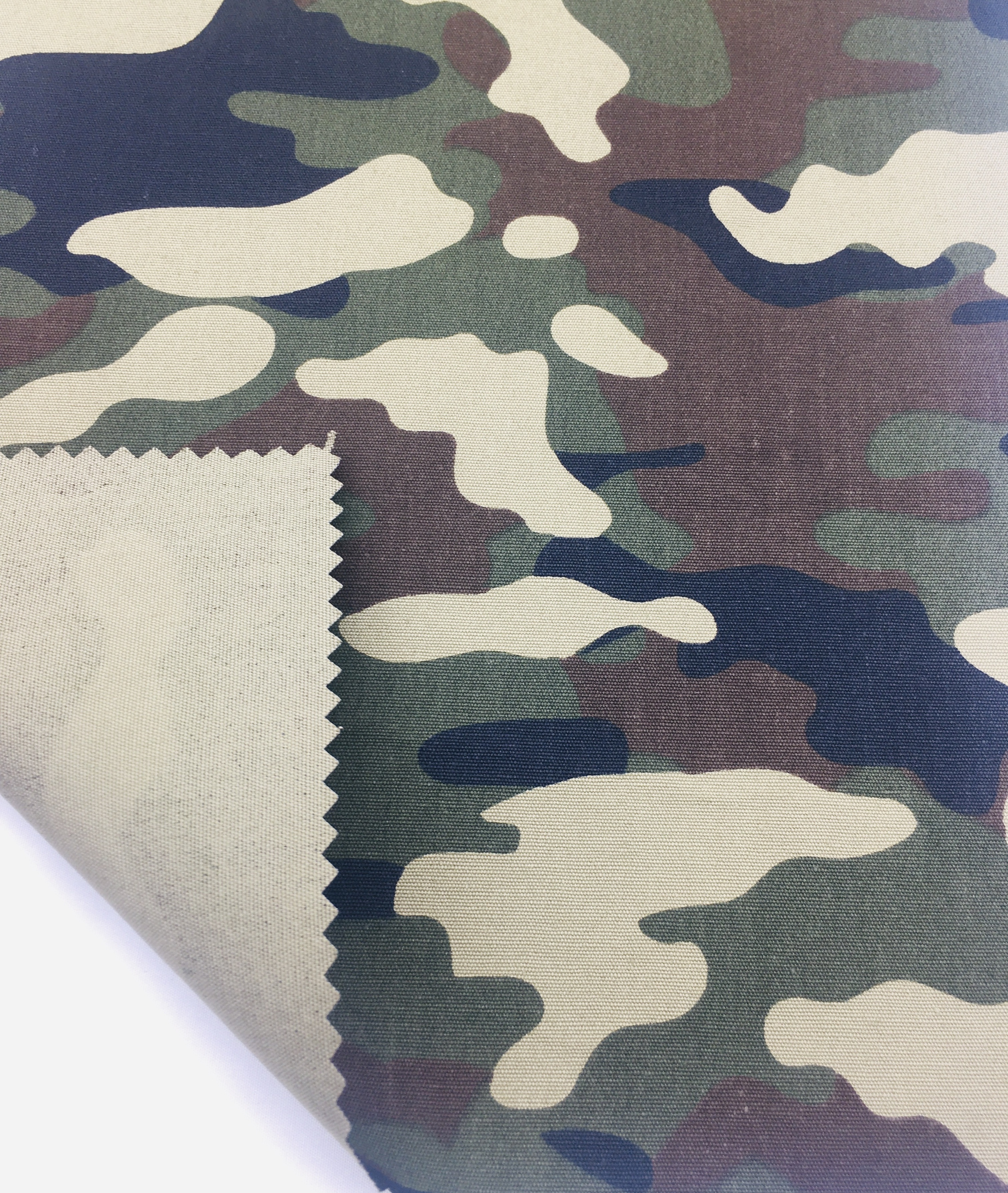 Custom Camouflage Printed Canvas Plain 100% Cotton Fabric