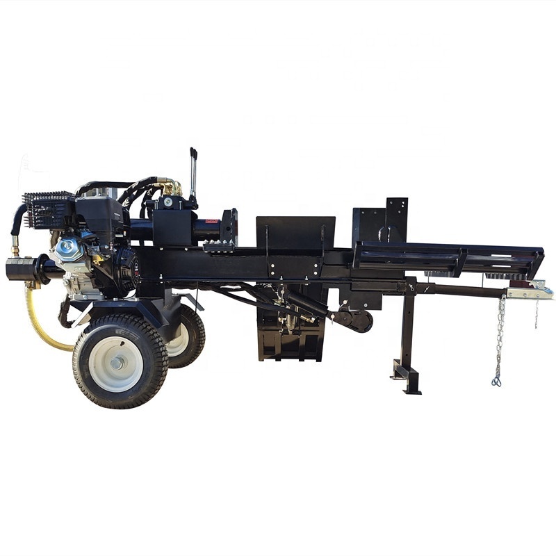 commercial log splitters for sale for long Wood splitting machine with wheel