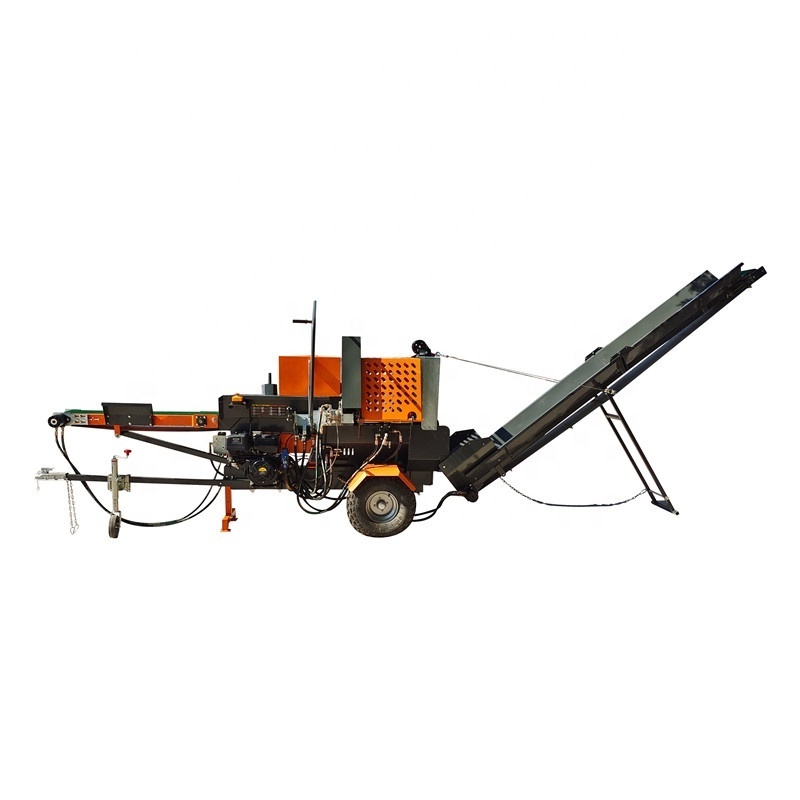 Forestry machinery firewood processor/Hydraulic log splitter wood chipper