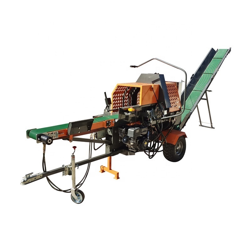 Forestry machinery firewood processor/Hydraulic log splitter wood chipper