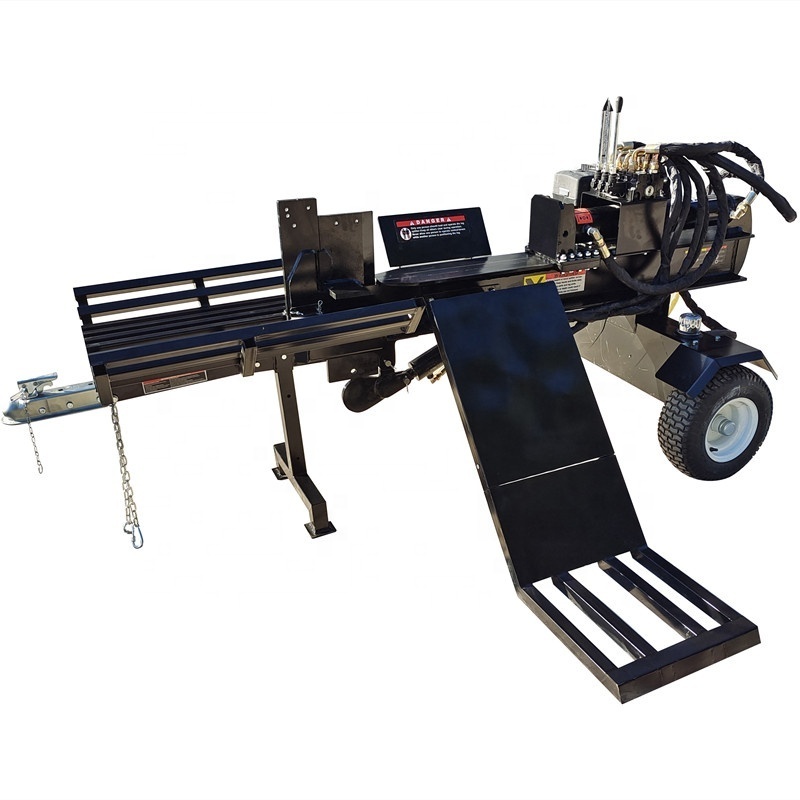 commercial log splitters for sale for long Wood splitting machine with wheel