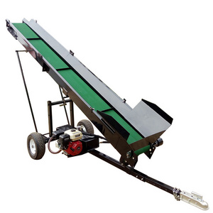 firewood belt conveyor for loading after splitting