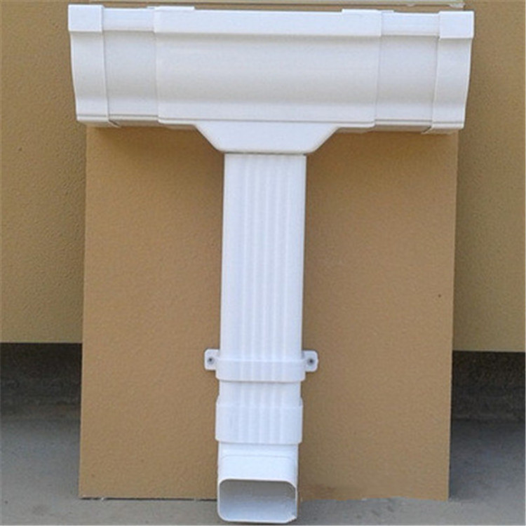 China Supplier Guttering Price Per Meter PVC Gutter Price, Roofing Draining Half Round PVC Roof Gutter