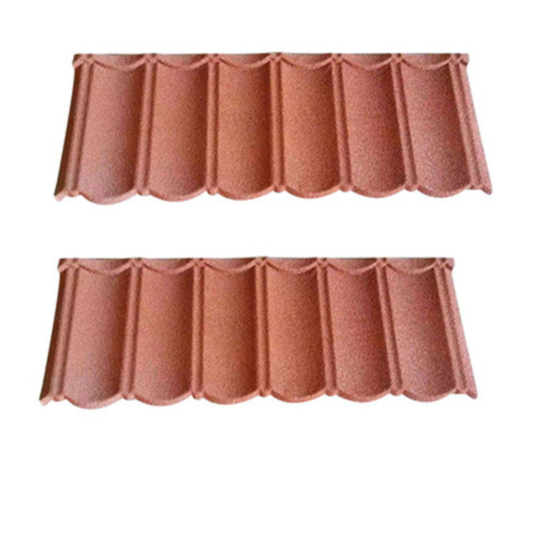 Heat Resistant stone coated Metal roof tile Building Materials For Construction Aluminium Zinc Roof Color Bond Roofing Tile