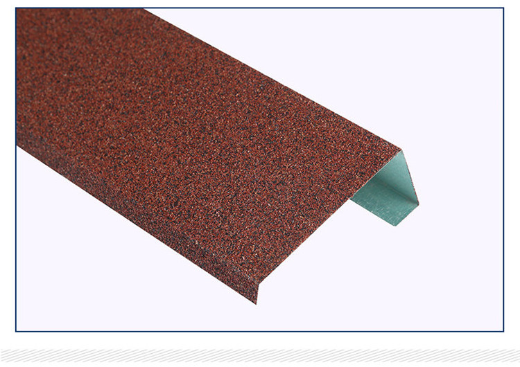 Luxury Color Coated Steel Sheet Building Material Color Stone Coated Metal Roofing Tile