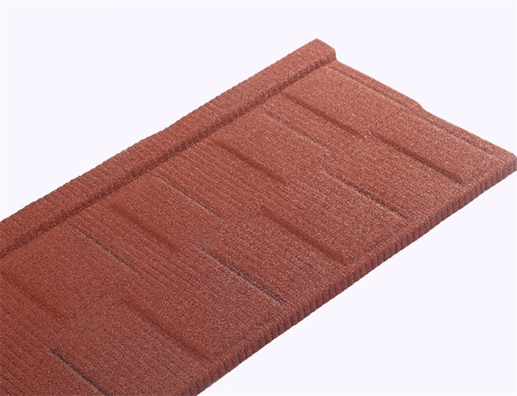 Chinese roofing material light weight roof tile asphalt shingle stone coated metal roof tile