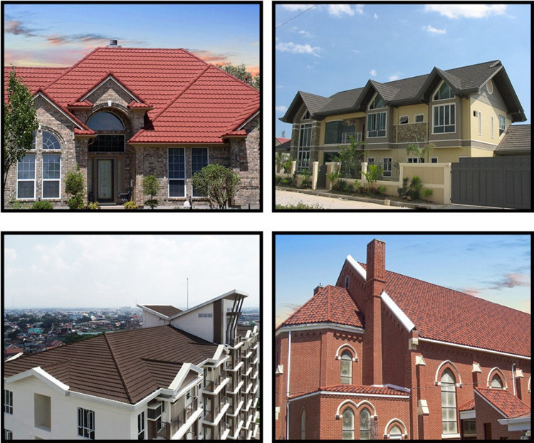 new design 2019 color roof with price in the philippines square terracotta roof tiles