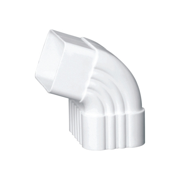 House Roofing Plastic PVC Drainage System K-style Gutter and Downspout Fittings 65 degree diverter