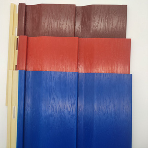 Professional Non Flammable Pvc Film Coated Panel Vinyl Stone Siding