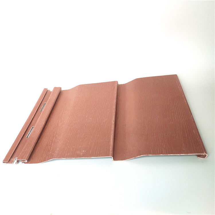 Synthetic resin product exterior wall planks plastic vinyl panels