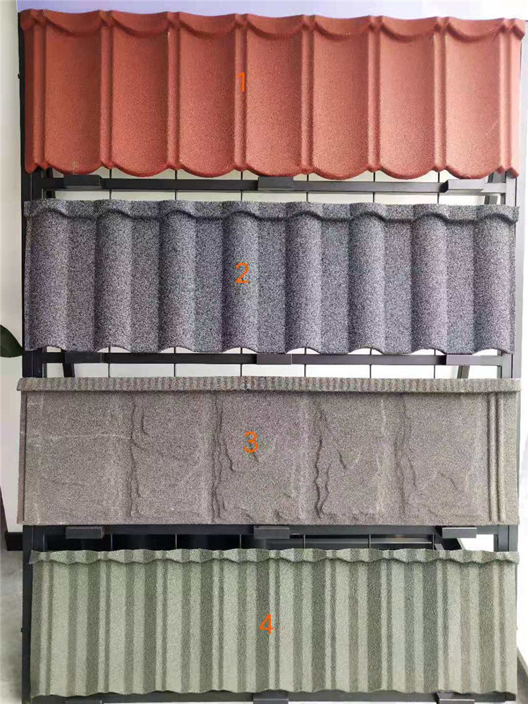 Wholesale Milano / Shingle / Bond / Classic / Roman / Wooden Stone Metal Roof Tile Manufacturer