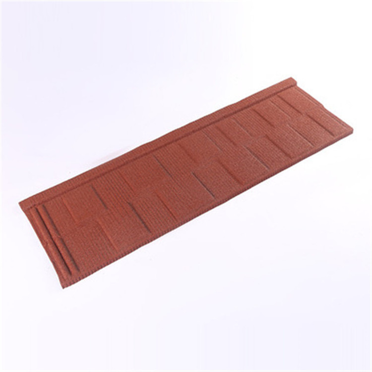 Chinese roofing material light weight roof tile asphalt shingle stone coated metal roof tile