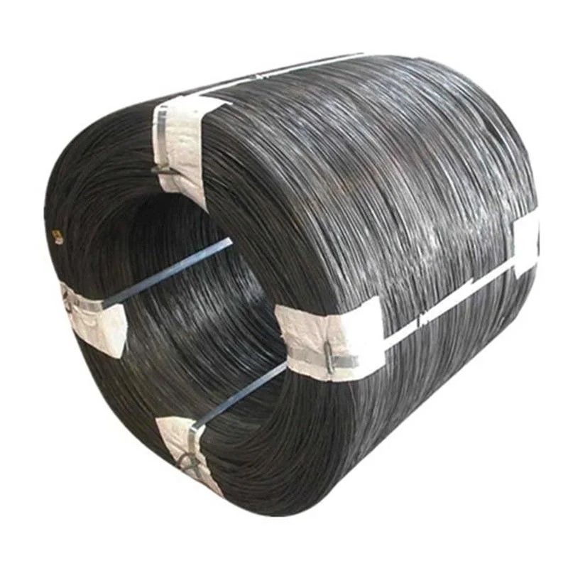 Black Annealed Iron Wire for Nail Making Q195 Q235 SAE1006 SAE1008 Steel Wire Rod Coil