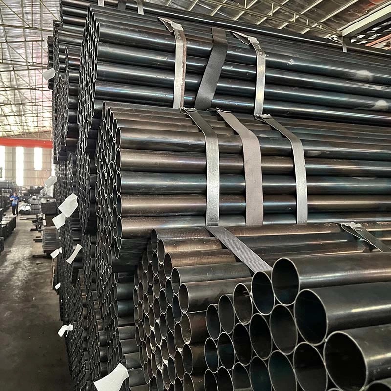 Manufacturer Spot Black Steel Metal Pipe 2 - 6 Inch Black Annealed Furniture Pipe