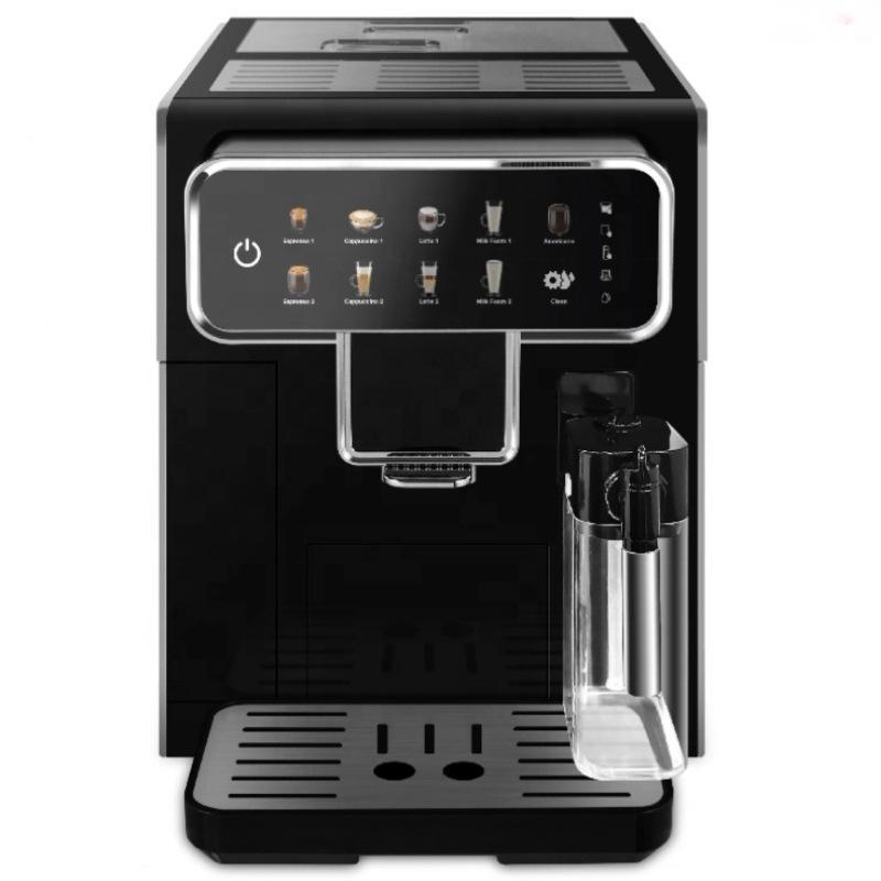 1350W Touch ScreenHousehold Fully Automatic Espresso Coffee Making Machine With Grinder