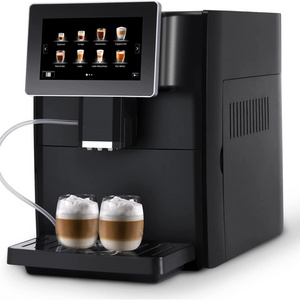 Wholesale Price Commercial 19 Bar Touch Screen Automatic Espresso Coffee Maker Machine With Grinder