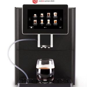 Custom Logo Professional Commercial One Touch Automatic Espresso Coffee Maker Machine For Home