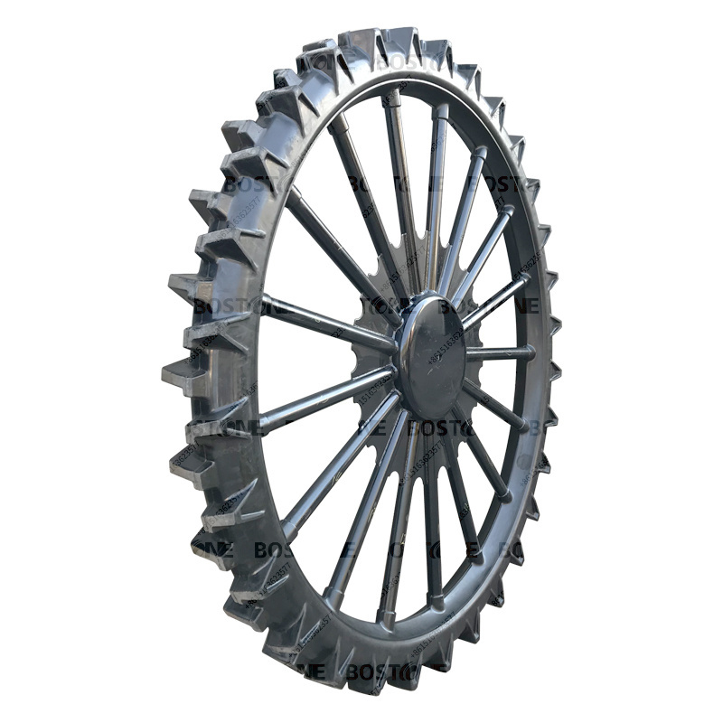 Hot selling in India agricultural sprayer  slim tyres 1800 MM-160 MM  kubota tractors mounted solid rubber airless wheels