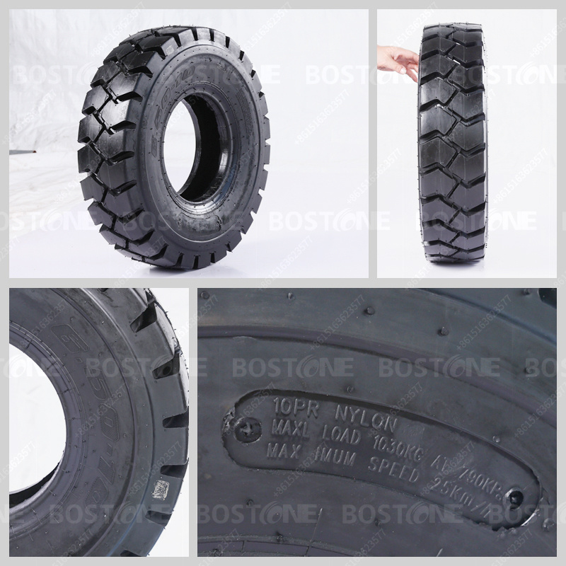 6.50-10 12 PLY ( TIRE + TUBE + FLAP) 6.50x10 BOSTONE FORKLIFT TIRES