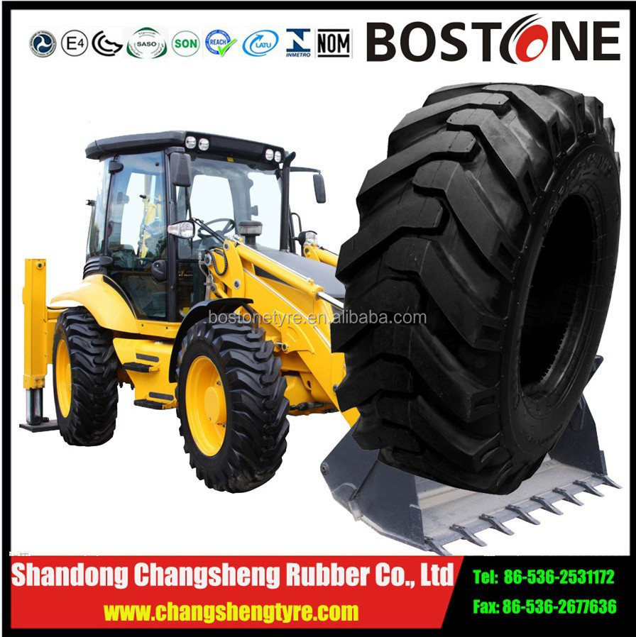 China manufacturer high quality  backhoe tire 12.5/80-18