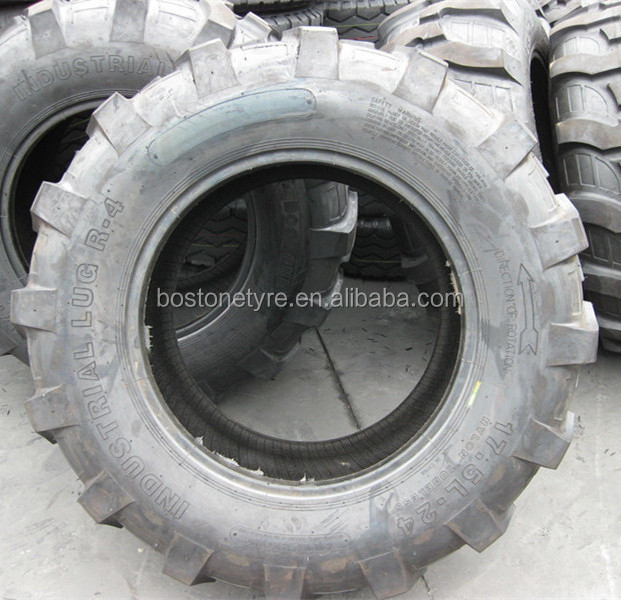 BOSTONE factory top quality good price backhoe r4 tractor tire 16.9x28