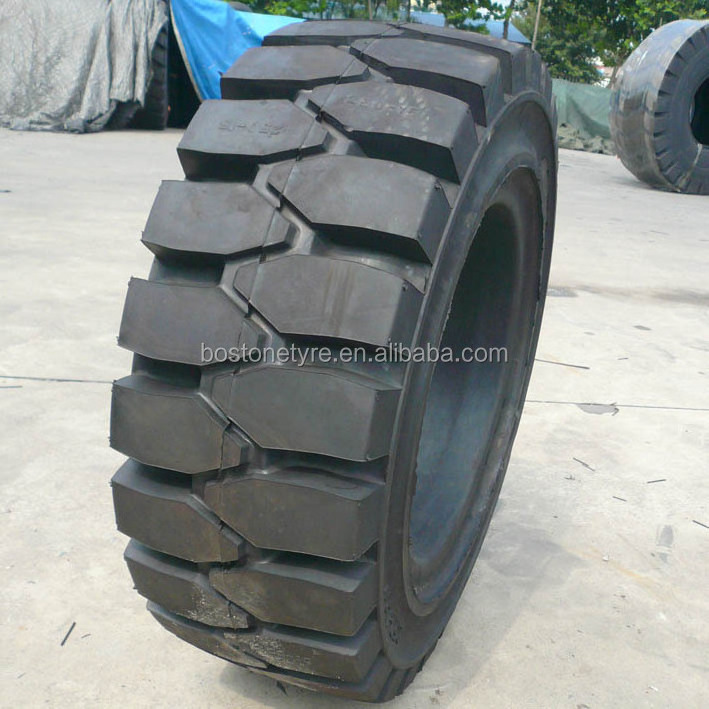 250x15 pneumatic forklift solid tires