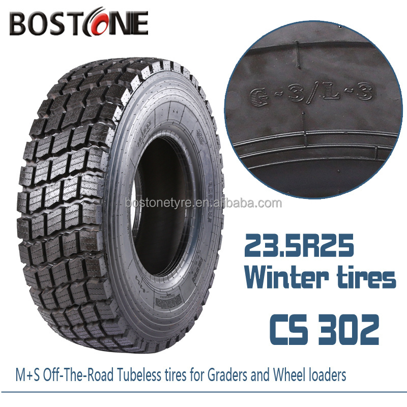 NEW Mobile crane tire 20.5 23.5R25 Radial off the road tubeless OTR tires