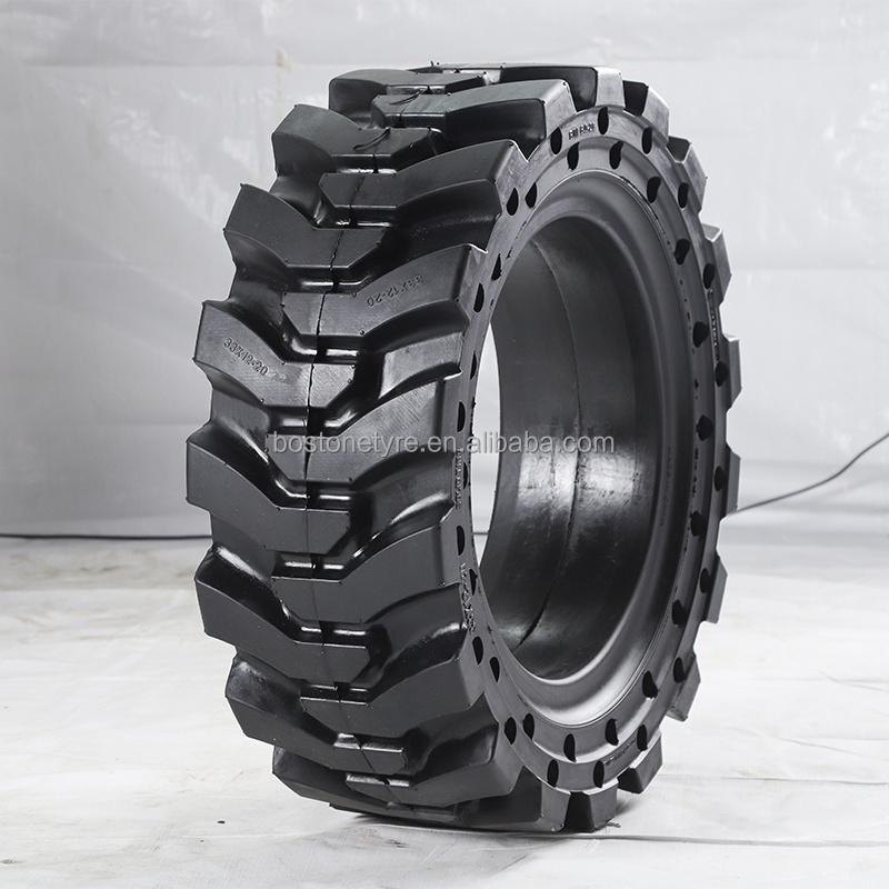 Wholesale price tire with rim 20.5/70-16 20 industrial rubber solid tire