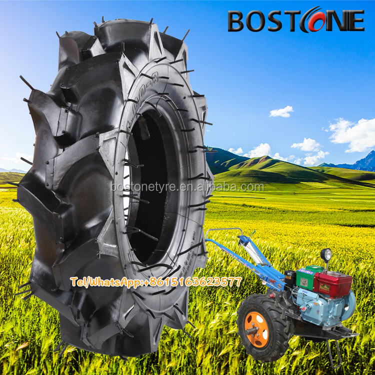 Hot selling with low price agricultural mini tractor tires 4.00-8 farm tyres for vehicles