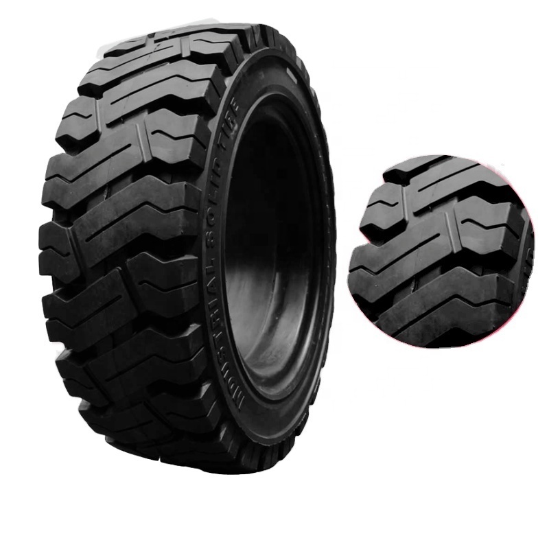 China factory cheap industrial tires 6.50-10 forklift solid tyre