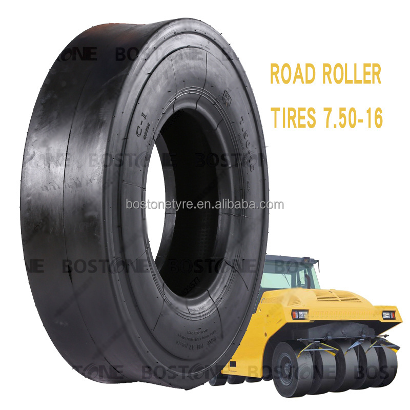 C-1 Smooth pattern L-5S road roller 750-16 OTR off road tyres