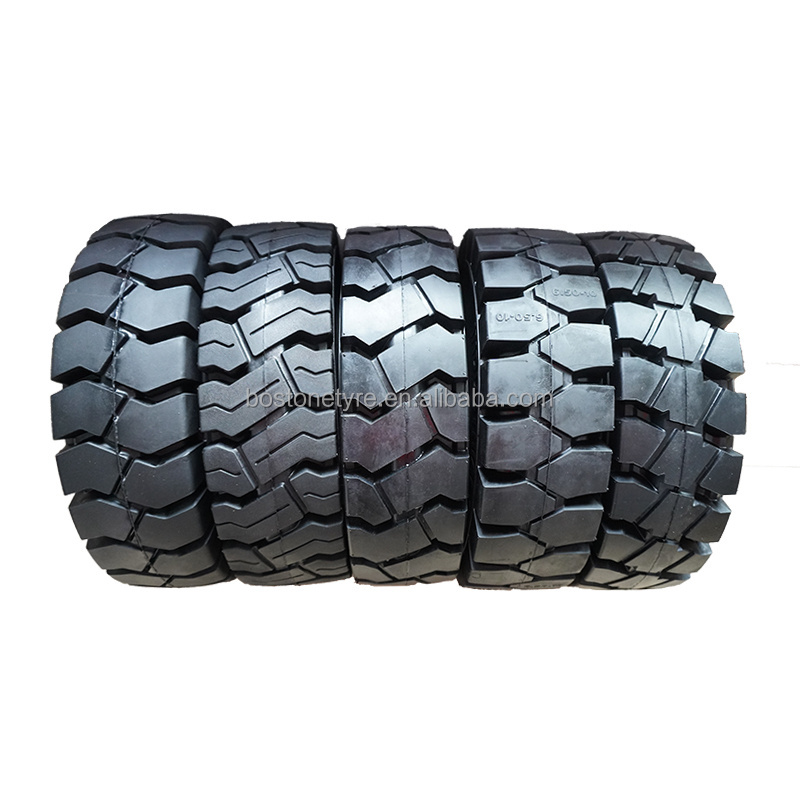 Factory Supply Super Quality Solid Forklift Truck Tire 650-10 28x9-15 700-12 700x12 7.00-12 For Linde