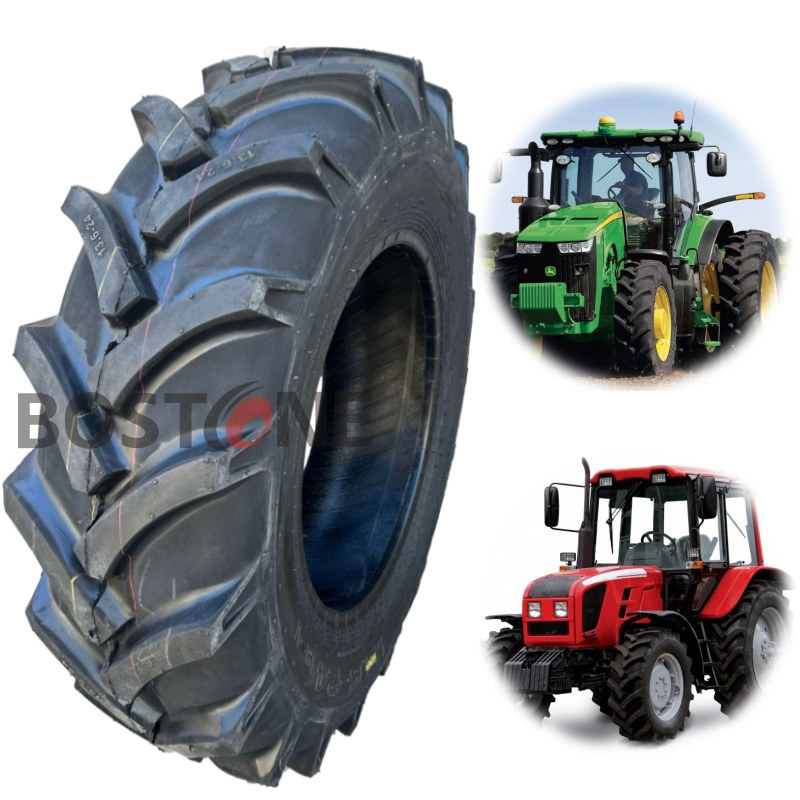 Factory supply Agircultural farm tractor 13.6-24TT 13.6-24 18.4.30 tires for sale