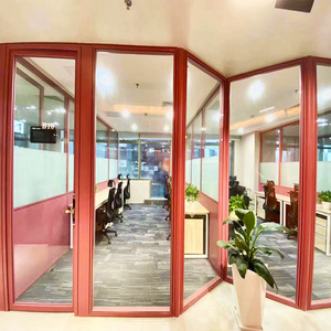 Office Furniture From China glass partition wood door