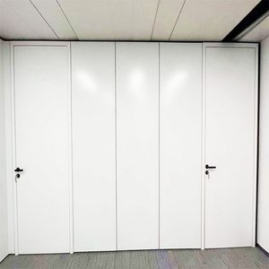 Moving Wall Soundproof Conference Room Movable Partition Wall Divider Foldable Sliding Partition System