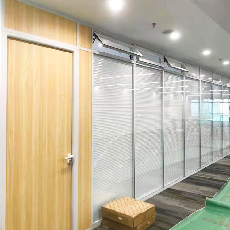 Cost Of Glass Partition Walls  Modular Glass Cubicle Glass Partition Wall With Door