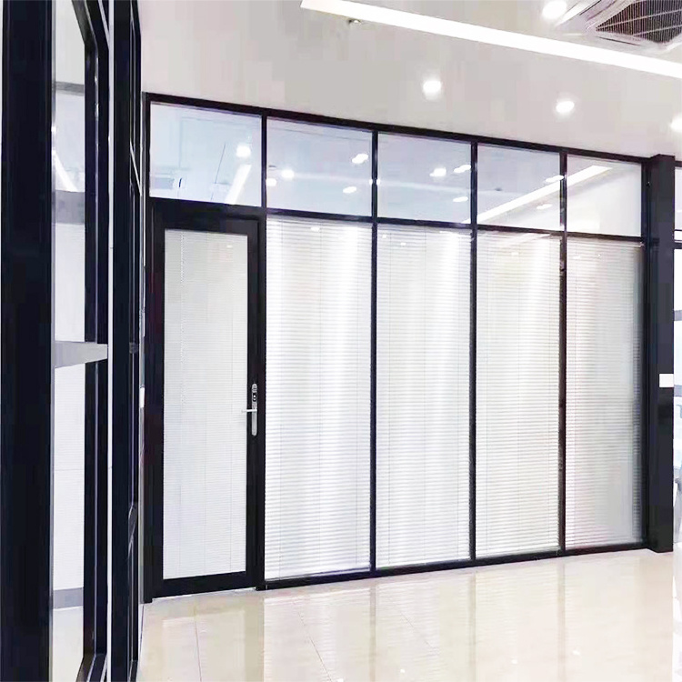 Cost Of Glass Partition Walls  Modular Glass Cubicle Glass Partition Wall With Door