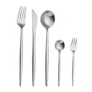 Portugal Titanium Four-piece Set Spoon Chopsticks Party Tableware Set Knife And Fork Stainless Steel Cutlery Set