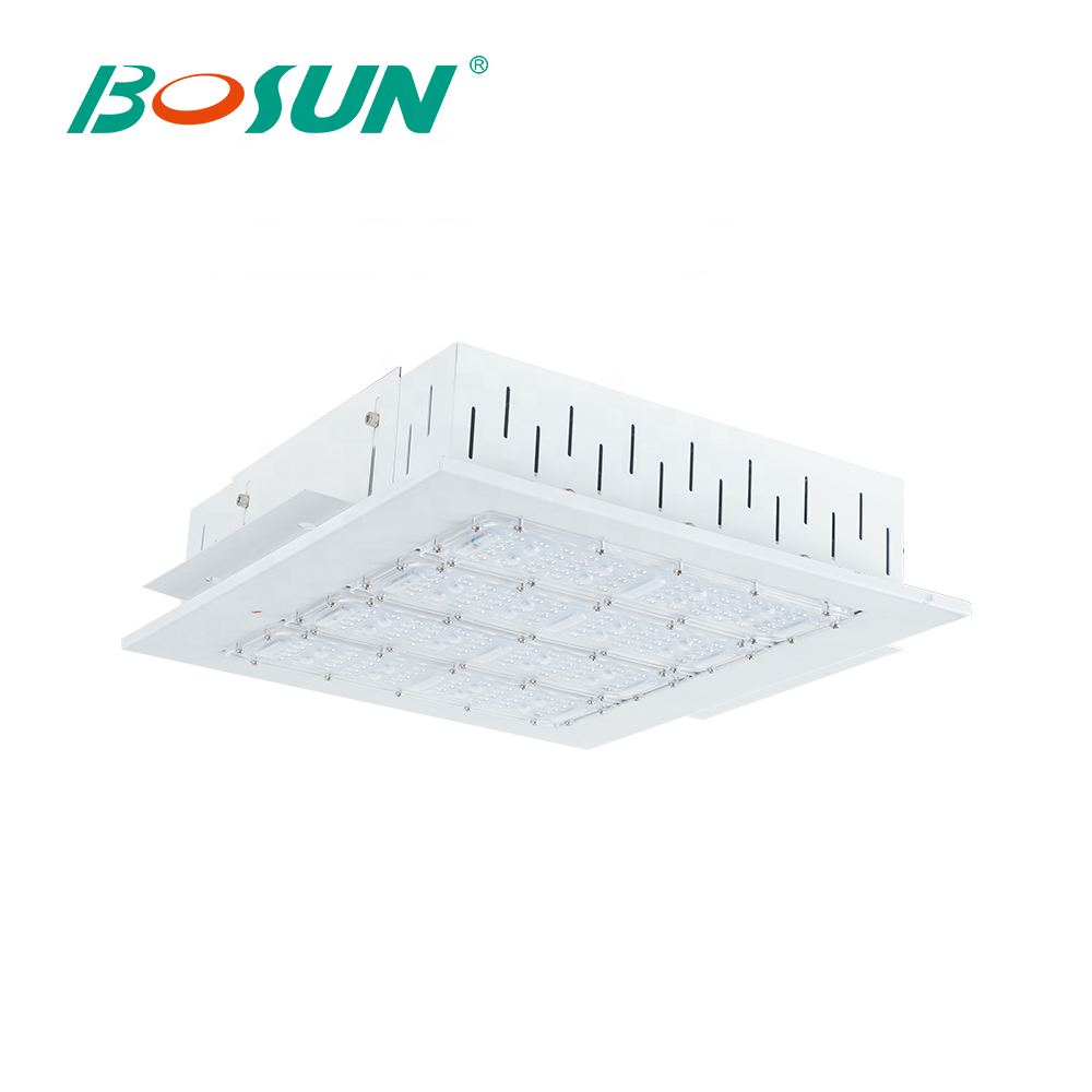 BOSUN High power waterproof ip65 gas station 50 100 150 200 250 w led canopy light