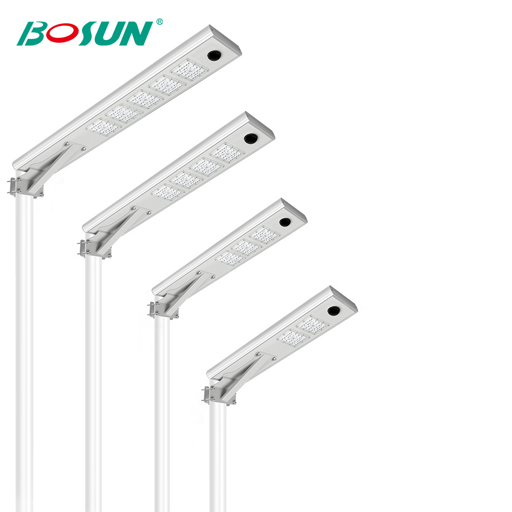 BOSUN 180W Integrated Solar Street Light All In One Solar Street Lights