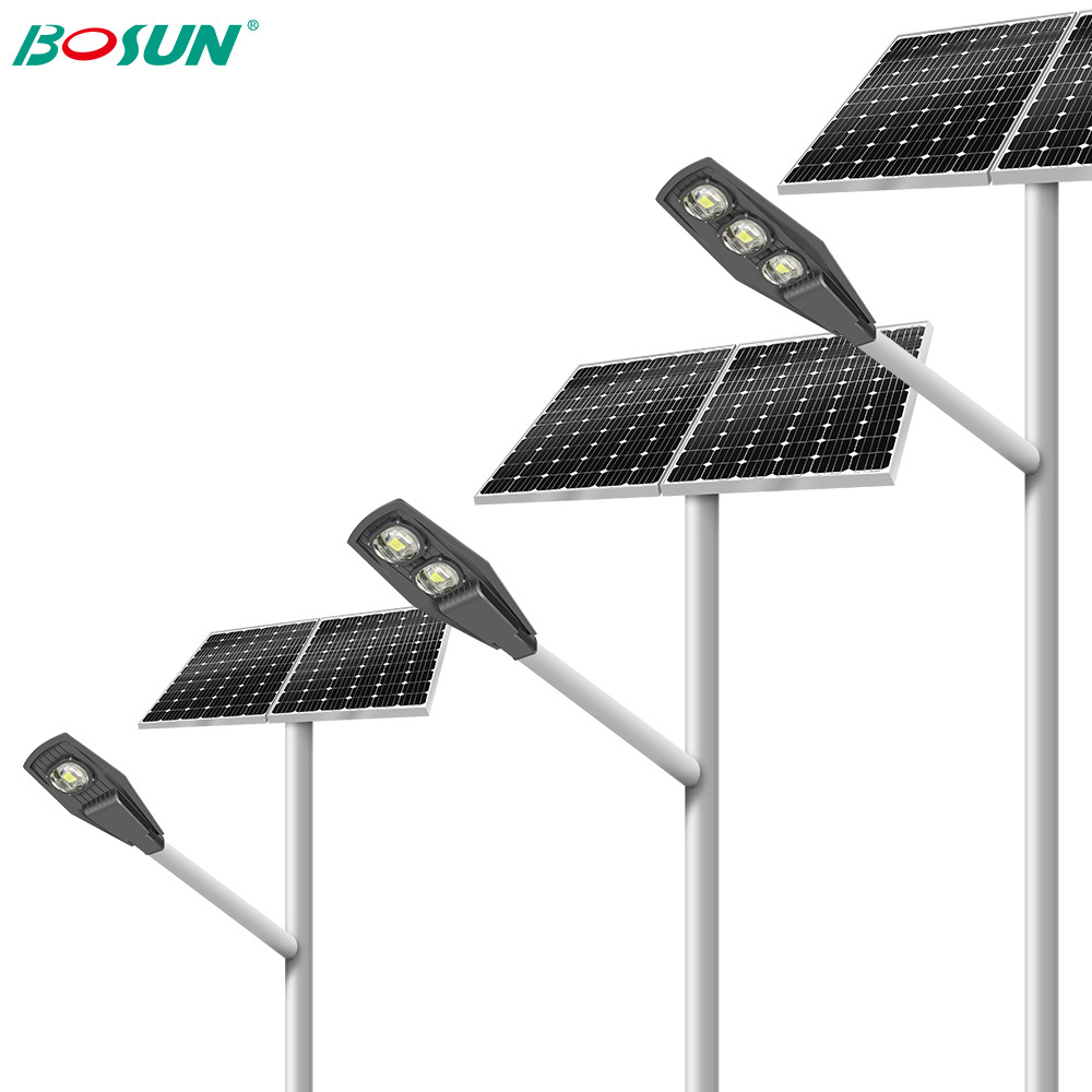 GEBOSUN Cheap Outdoor Industrial Ip65 50W 100W 150W Split Solar Street Light