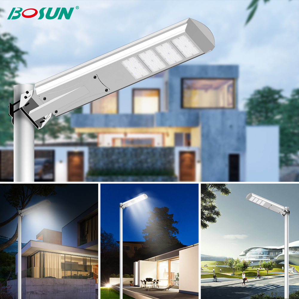 GEBOSUN High Quality IP65 Waterproof MPPT Charge Controller 100 watt 120w 300w Solar Street Light