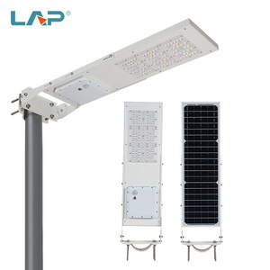 GEBOSUN High quality induction aluminum smd 60w 90w all in one solar street led light